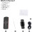 Car Handsfree Bluetooth Kit 2 Mobile Phones Simultaneously Connected to Bluetooth 4.2 Speakers 5