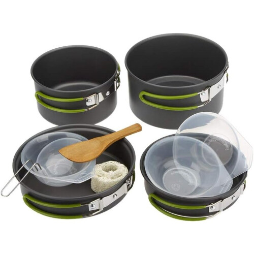Camping cooker, multifunctional portable cooker for 2-3 people