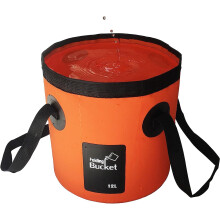 Collapsible Bucket, 3 Gallon Multifunctional Portable Collapsible Fishing Bucket