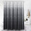 Bathroom Shower Curtain Decorative Shower Curtain Set with 12 Hooks 1