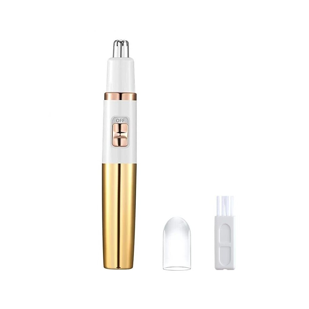 Gopatriot Memory Women Ear And Nose Hair Trimmer Waterproof Double Edge Blades, Easy To Clean