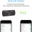 Car Handsfree Bluetooth Kit 2 Mobile Phones Simultaneously Connected to Bluetooth 4.2 Speakers 3