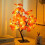 LED Maple Branch Table Lamp USB Interface Power Supply Tree Light Decoration 5