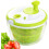 Salad Dryer Quick Design Drying and Draining Lettuce and Vegetables (Green) 2