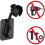 Universal Adjustable Wall Mount Shower Bracket, Swivel (Black) 5