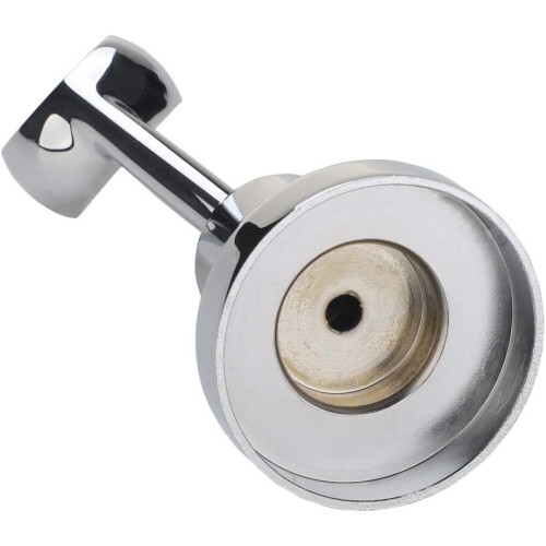 Shower Bracket Brass Wall Mount Handheld Shower Head and Hose - Chrome Plated 360 Degree Adjustable 2