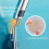 Wall Mounted Detachable Suction Cup Shower Head Bracket Swivel Adjustable Shower Hose 6