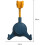 Wall Mounted Detachable Suction Cup Shower Head Bracket Swivel Adjustable Shower Hose 3