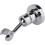 Shower Bracket Brass Wall Mount Handheld Shower Head and Hose - Chrome Plated 360 Degree Adjustable 6