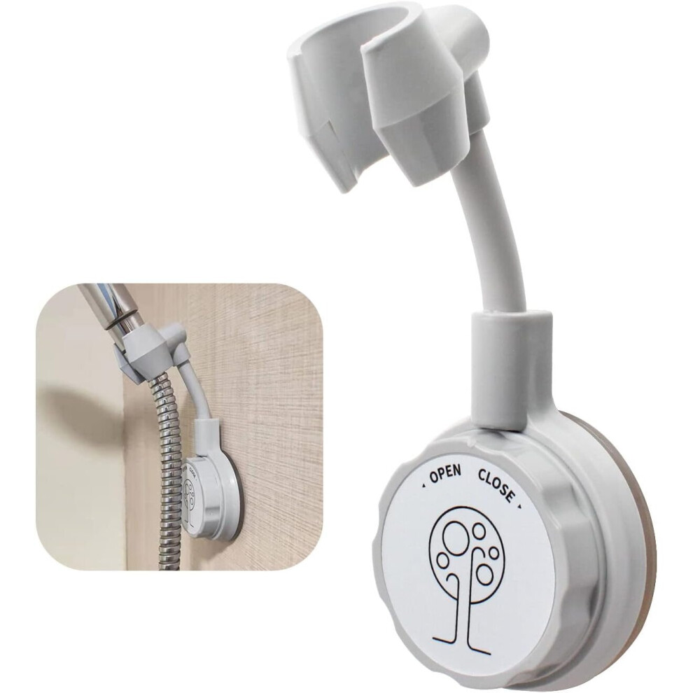 Shower Suction Cup Bracket Adjustable 360Â¡Ã£ Rotatable Shower Head Bracket 9365884494118