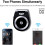 Hands Free Bluetooth Car Kit Visor Speaker with Siri Google Assistant 6