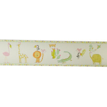 Kid Bedroom Border Self Adhesive Themed Elephant Tiger 13.5cmx5m
