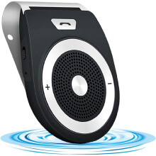 Hands Free Bluetooth Car Kit Visor Speaker with Siri Google Assistant