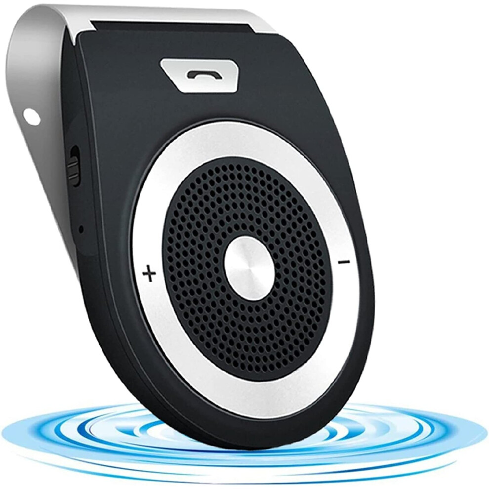 Hands Free Bluetooth Car Kit Visor Speaker With Siri Google Assistant 9365884490615