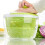 Salad Dryer Quick Design Drying and Draining Lettuce and Vegetables (Green) 5