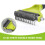 Grooming Hair Removal Comb Kit - Double Sided Blade Rake Comb 4