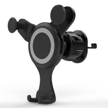 Round air outlet mobile phone holder is suitable for Mercedes-Benz A/B/C/E/S-class Mini Cooper Audi