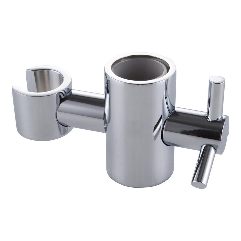 Solid Brass Replacement 25Mm Handheld Shower Holder, Chrome Plated 9365884494156
