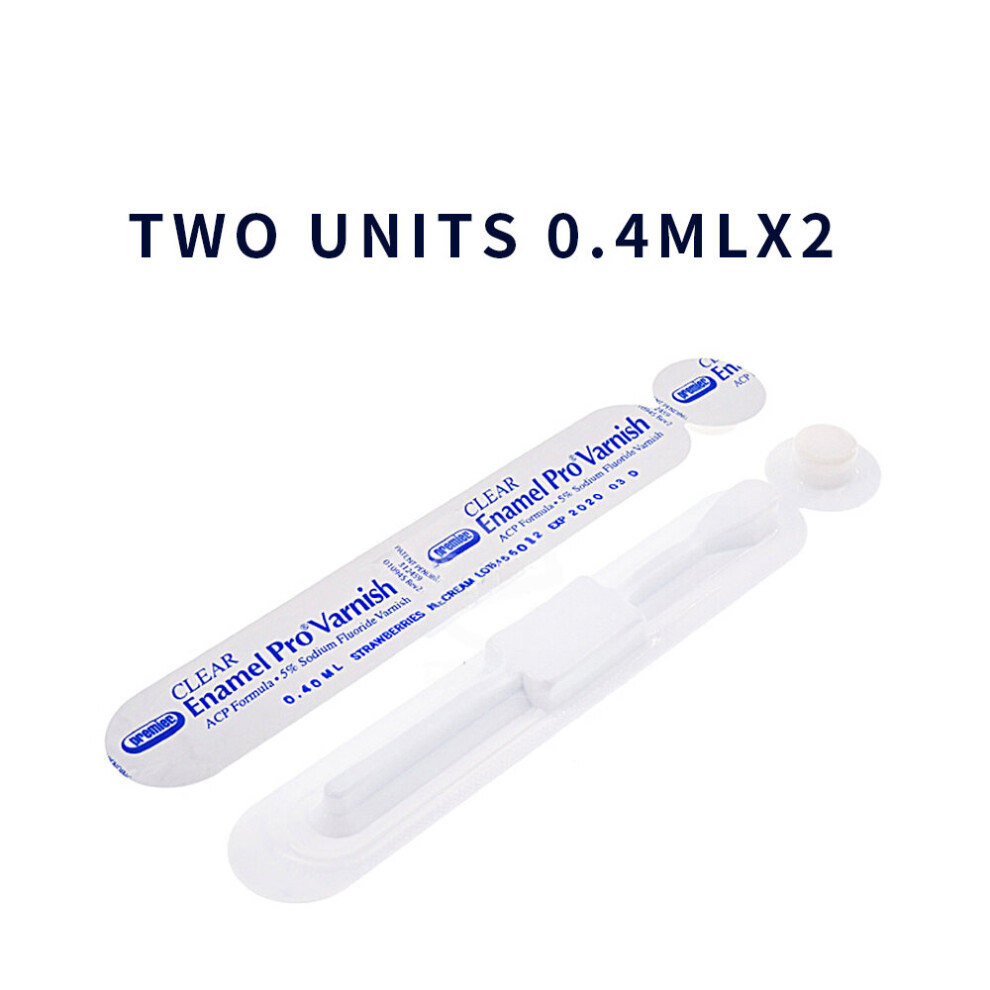 Aihontai (Two Units) Dental Fluoride Varnish Gel Sodium Teeth Protection Against Cavities Sensitivity