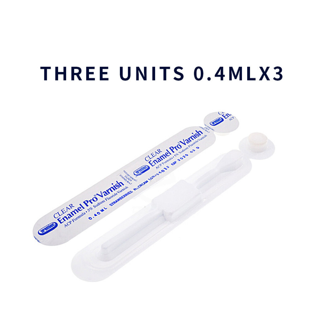Aihontai (Three Units) Dental Fluoride Varnish Gel Sodium Teeth Protection Against Cavities Sensitivity