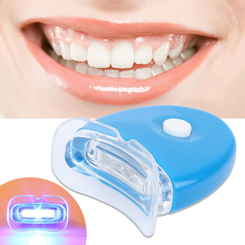 Hot New Blue LED Teeth Whitening Accelerator UV Light Laser Lamp Light 2