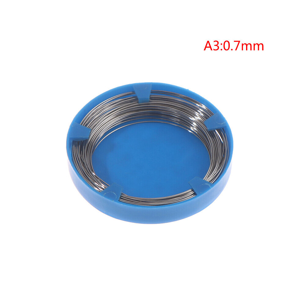 Aihontai (0.7Mm) 50G Dental Orthodontic Braces Wire 0.5/0.6/0.7/0.8/0.9/1.0/1.2/1.4/1.6