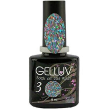 (Greatest Showman) Gelluv Professional Nail Polish Iconic Top Base Coat Autumn Collection - 8ml