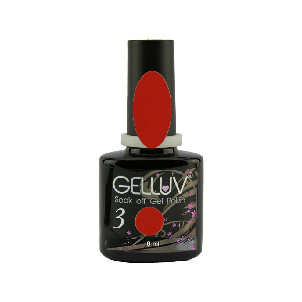 Gelluv (Pumpkin) 8Ml Nail Polish Autumn Spice Collection Soak Off Gel Uv Led Top Coat