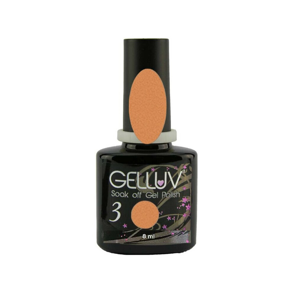 Gelluv (Nutmeg) 8Ml Nail Polish Autumn Spice Collection Soak Off Gel Uv Led Top Coat