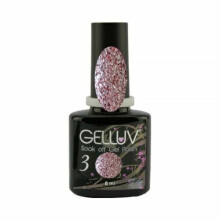 (Champagne Fizz) Gelluv Nail Polish Gel Colour UV LED Top Coat Soak Off Summer Collection - 8ml