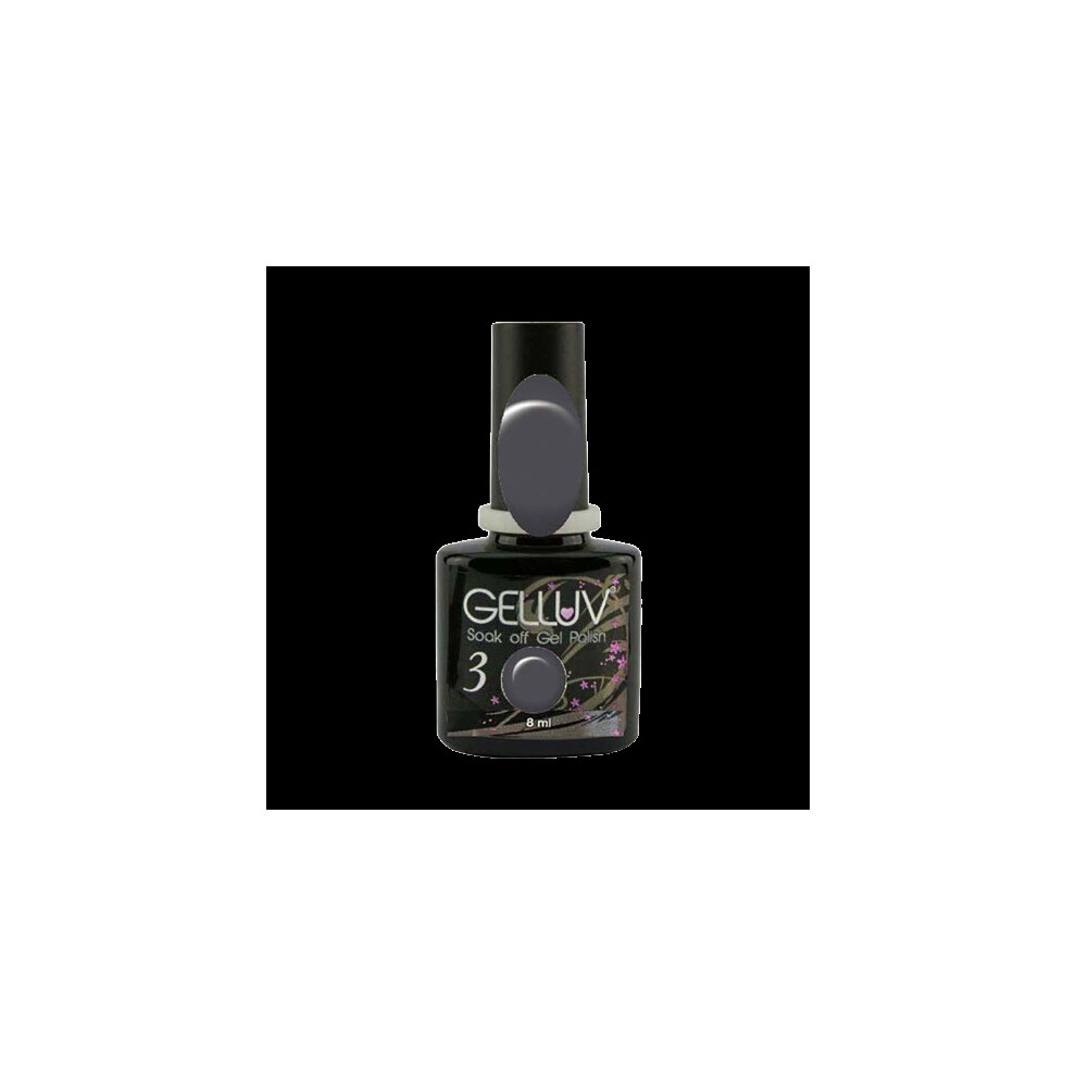 Gelluv (Body Guard) Professional Nail Polish Iconic Top Base Coat Autumn Collection - 8Ml
