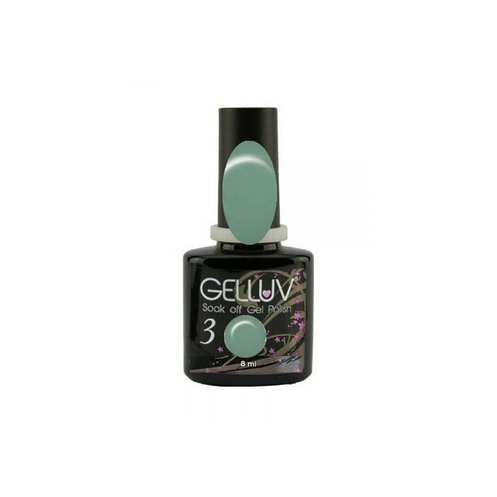 Gelluv (Labyrinth) Professional Nail Polish Iconic Top Base Coat Autumn Collection - 8Ml