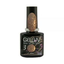 (Rosalia Star) Gelluv Nail Polish Professional Soak Off UV LED Top Base Coat Collection 8ml