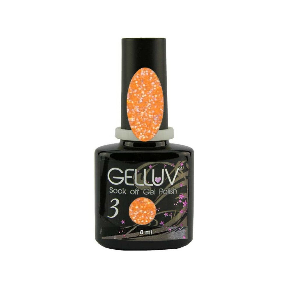 Gelluv (Spiced Latte) 8Ml Nail Polish Autumn Spice Collection Soak Off Gel Uv Led Top Coat
