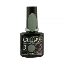 (Peace Lilly) Gelluv Nail Polish Professional Soak Off UV LED Top Base Coat Collection 8ml