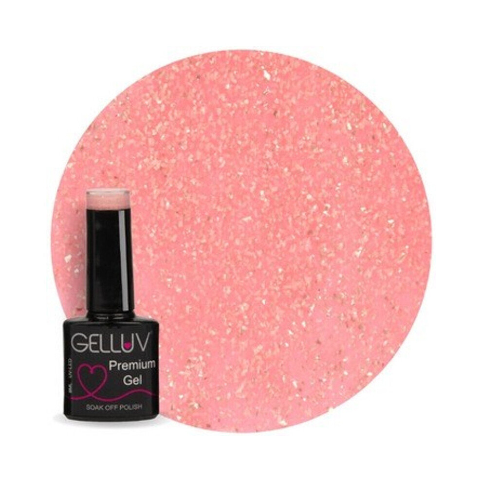 Gelluv (Valentina) Uv Led Soak Off Gel Nail Polish Base Coat Top Spring Collection - 8Ml