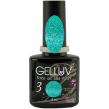 (Myrtle) Gelluv Soak Off Nail Polish Top Base UV Coat Primavera Collection Spring 8ml