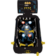 LEXIBOOK JG610BAT Batman Electronic Pinball Machine, Fun Sounds and Light Effects, 5 Obstacles