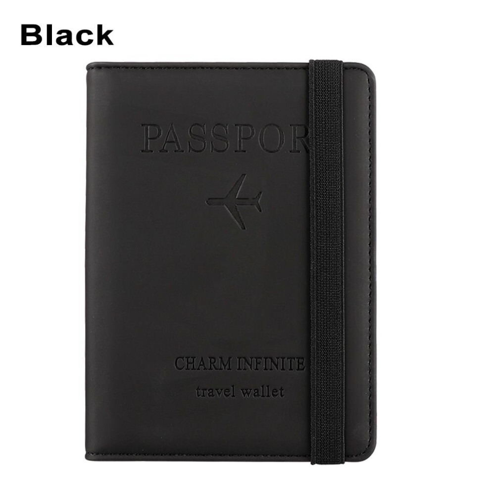 Multi-function Document Package Ultra-thin Leather RFID Wallet Passport Holder Passport Bag Travel Cover Case-image-OPC-PBTSC69-NEW