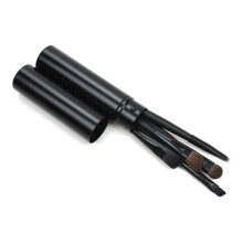 5 small eye makeup brush set bucket brush pony hair eye shadow brush beauty tool multi-color mini portable