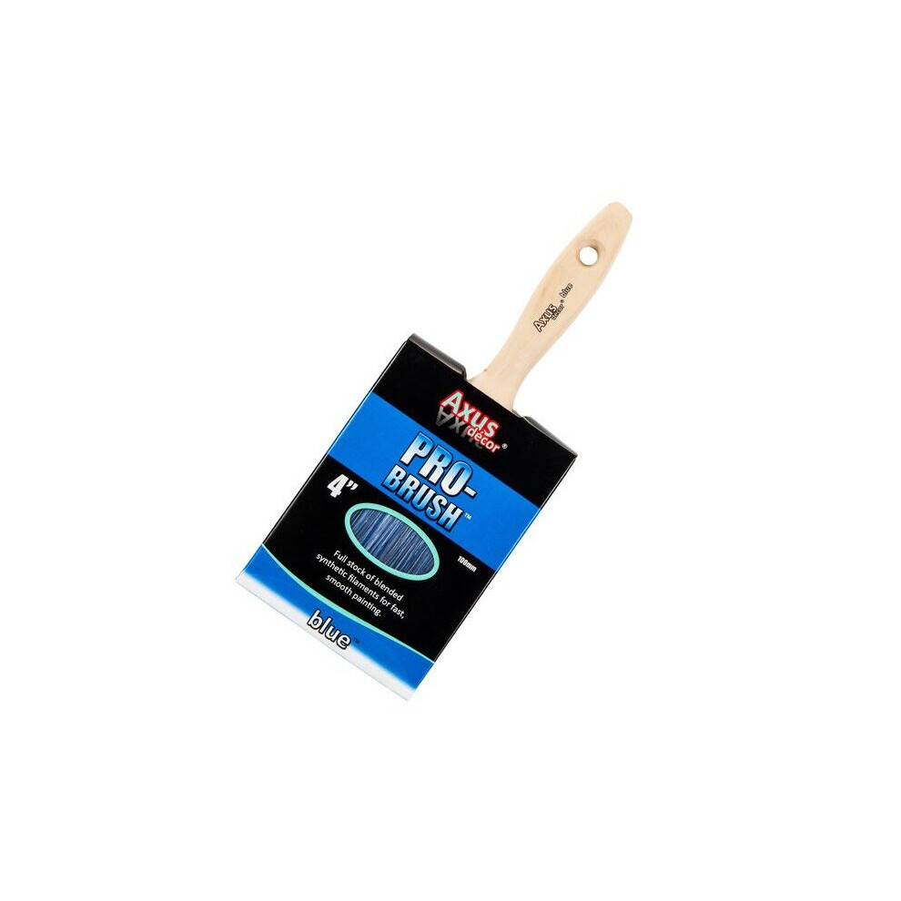 Axus Decor Pro Paint Brush 4" - Axu/Bb4 5060128793470