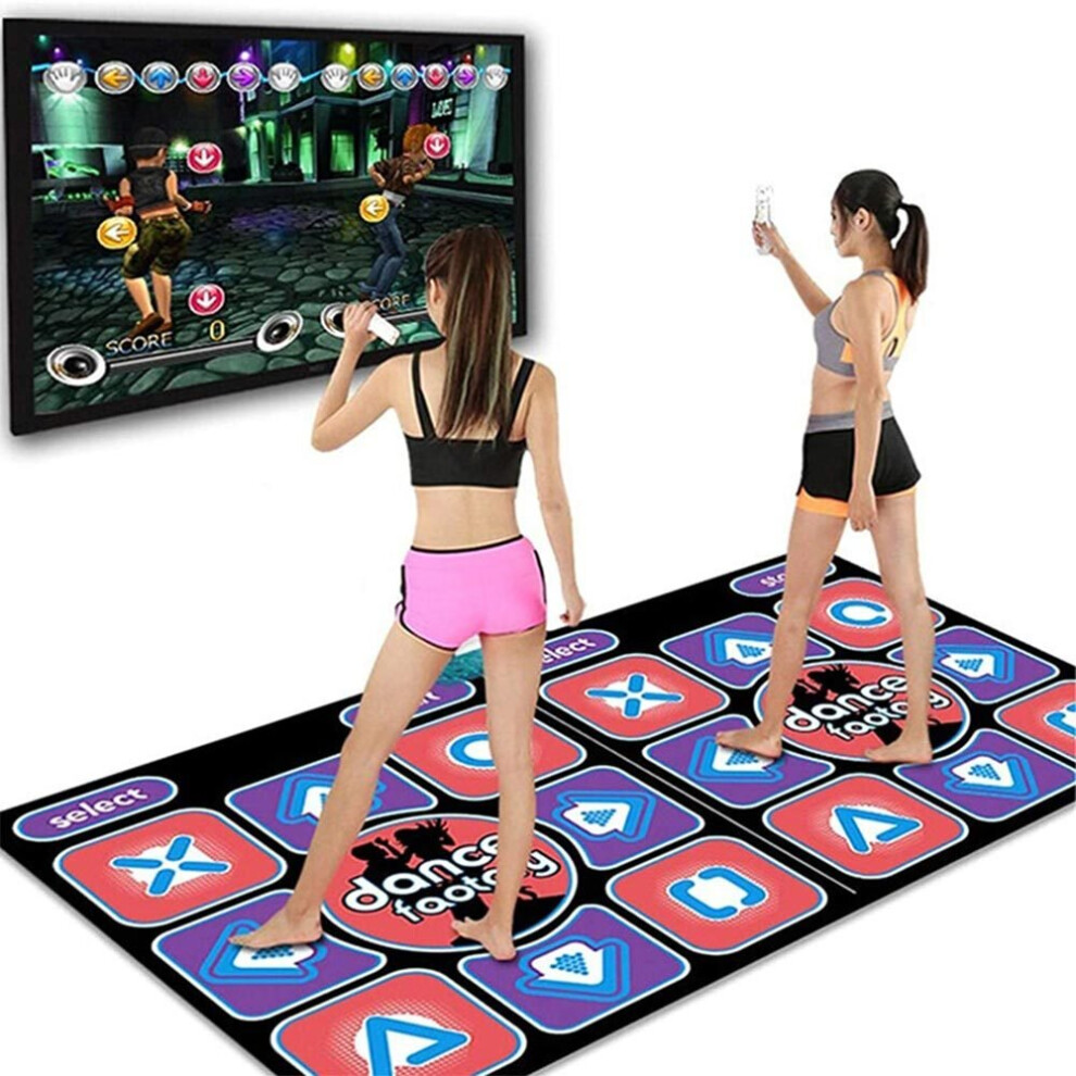 Double user Dance Mats Non-Slip Dance Step Pads Sense Game Household For TV 