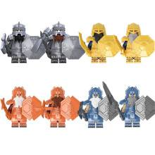 (Style B 8pcs) 8pcs/16pcsThe Lord of the Rings series Dwarves building blocks Fit Lego Minifigures