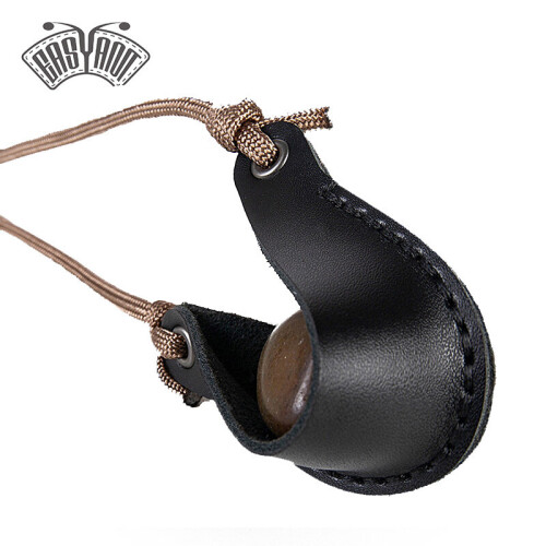 Leather Shepherd Slingshot Military Adjustable Folding Sling Strap Slingshot 1