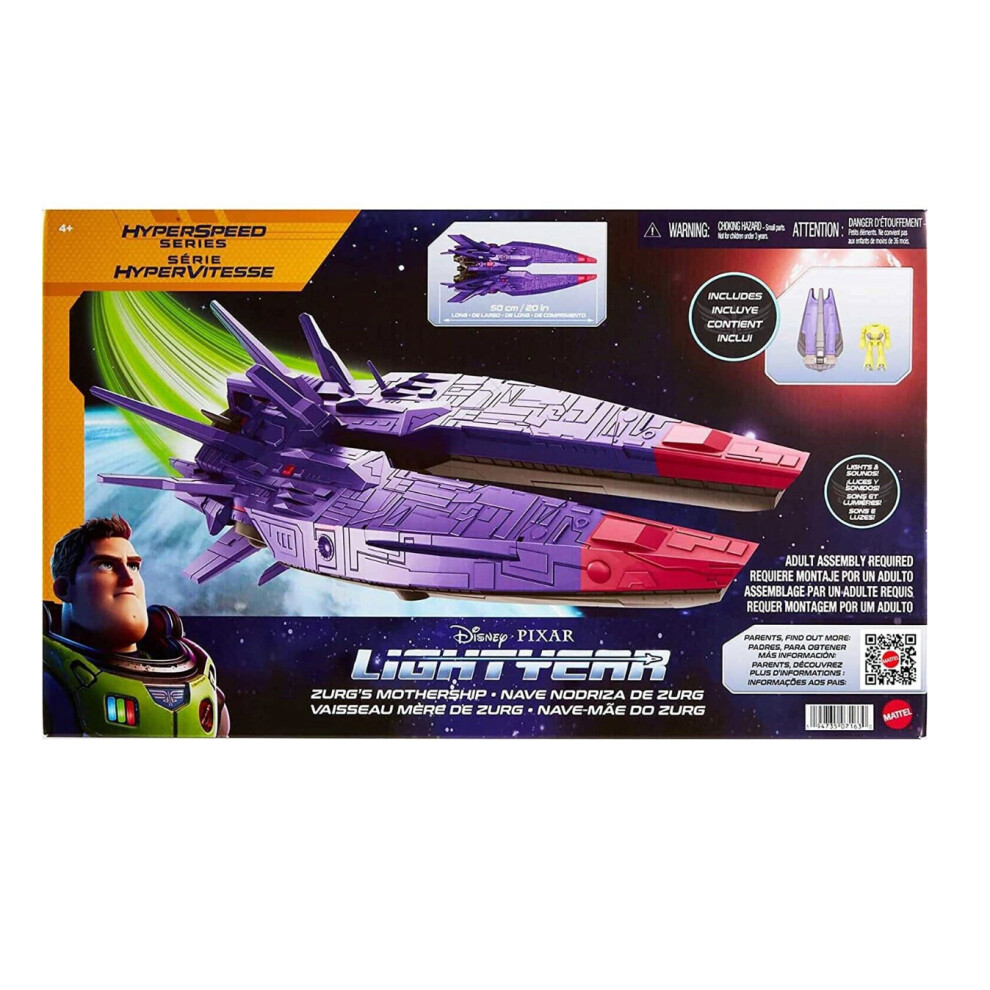 Disney Pixar Lightyear Hyperspeed Series Zurg's Mothership