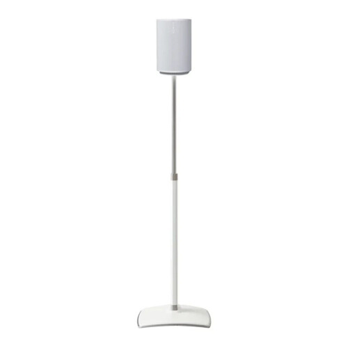 SANUS WSSE1A2 Height-Adjustable Speaker Stand for Sonos Era 100 White, Pair 2