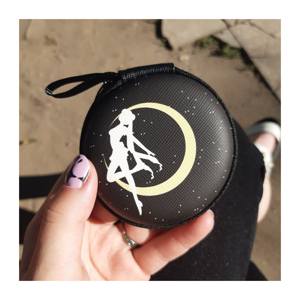 Cartoon Earphone Case Pu Leather Headphone Storage Box Protective Usb Cable Organizer Earbuds Pouch Bag Earphone Bag Multicoloured 885662750582