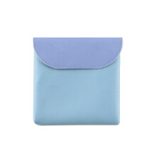 Portable Makaron Sanitary Cotton Bag PU Leather Storage Bag Portable Aunt Towel Bag Mini Bag Storage Purse Bag