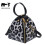 Ins leopard triangle bag hand bag women's Single Shoulder Messenger Mini Bag 7