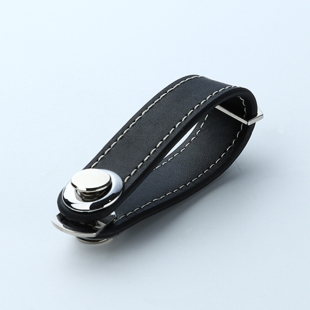 Pu Leather Car Key Pouch Bag Case Key Wallet Ring Collector Housekeeper Pocket Key Organizer 8.5X2cm Multicoloured 885662841006